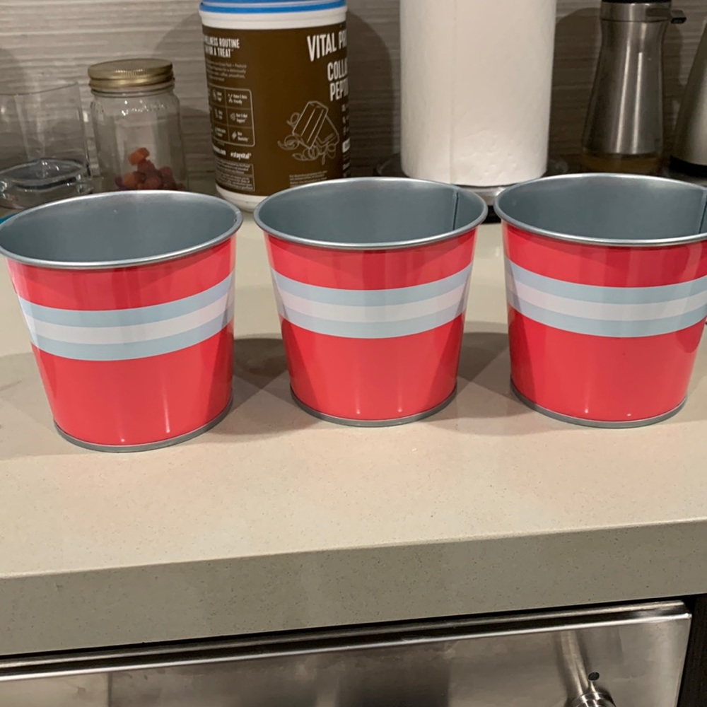IKEA KAKIPLOMMON Plant Pot Indoor Outdoor 4 ¼" set of three